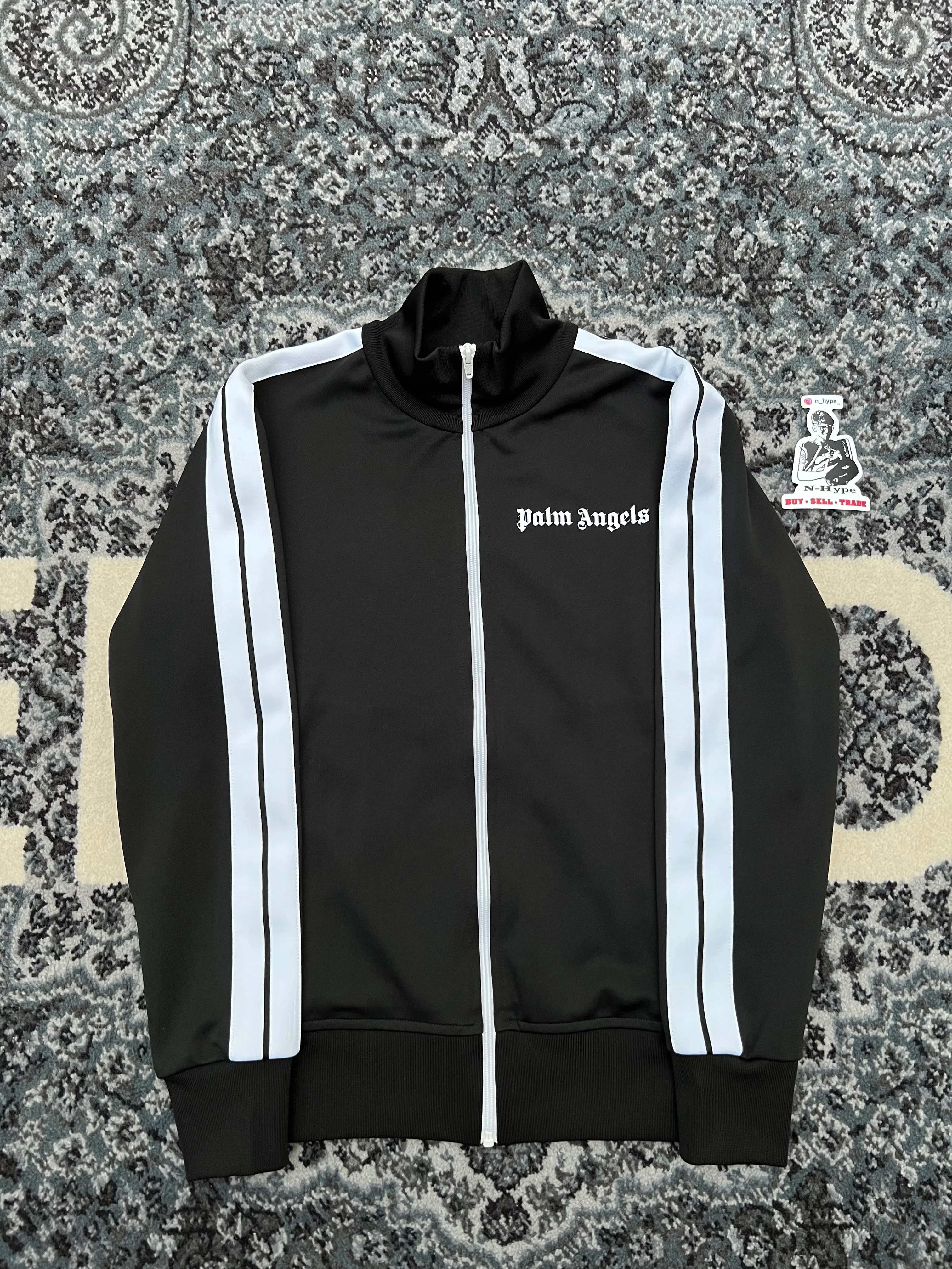 Palm Angels Logo Track Jacket Black