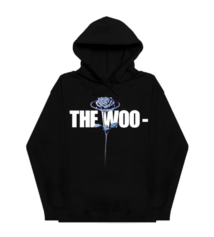 Pop Smoke x Vlone The Woo Hoodie Black