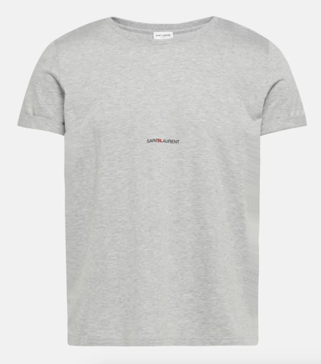 Saint Laurent Basic T-shirt Grey
