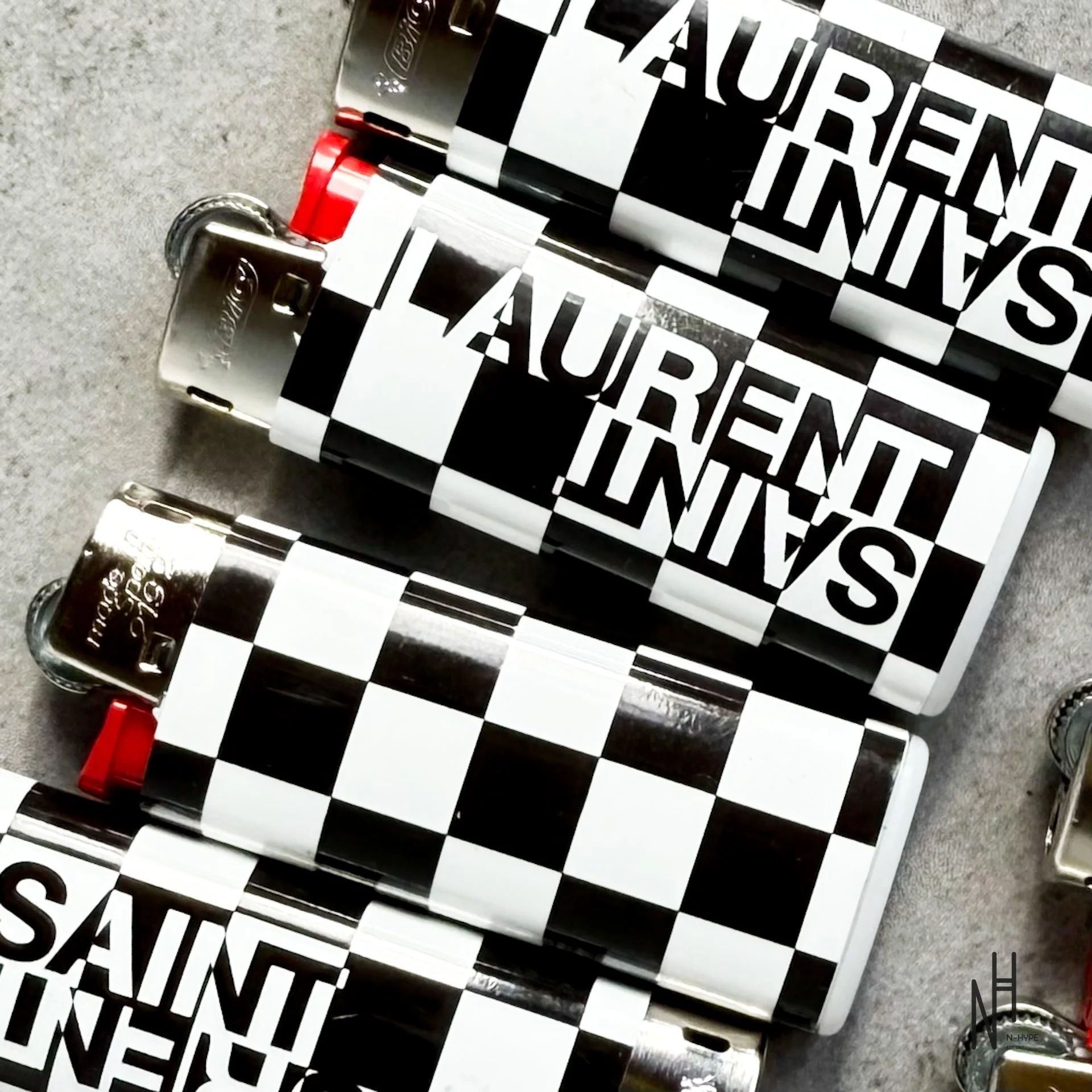Saint Laurent Lighter Checker
