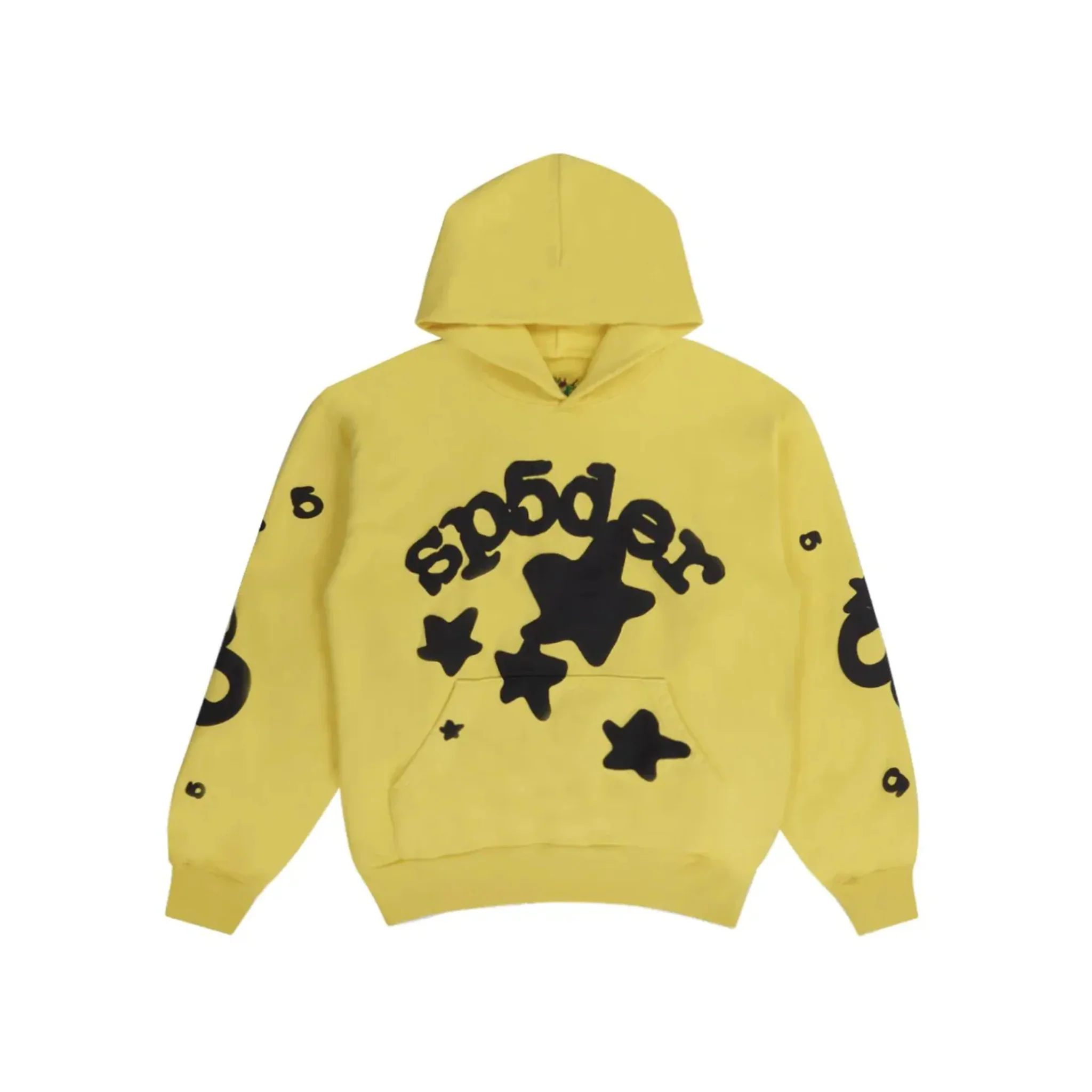 Sp5der Yellow Beluga Hoodie