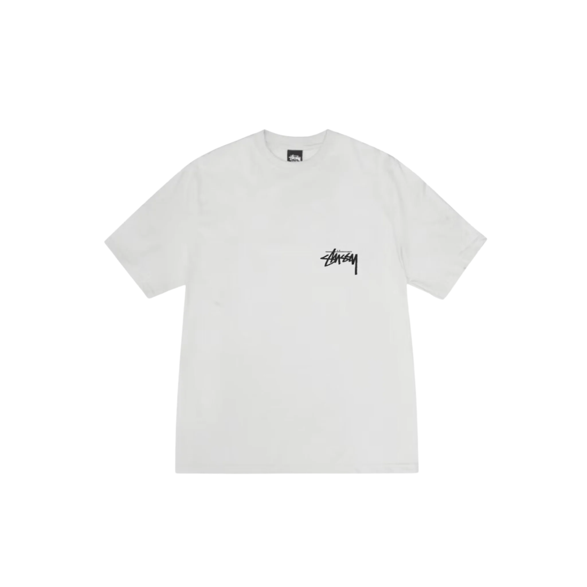 STÜSSY Chain-Link T-shirt Fog