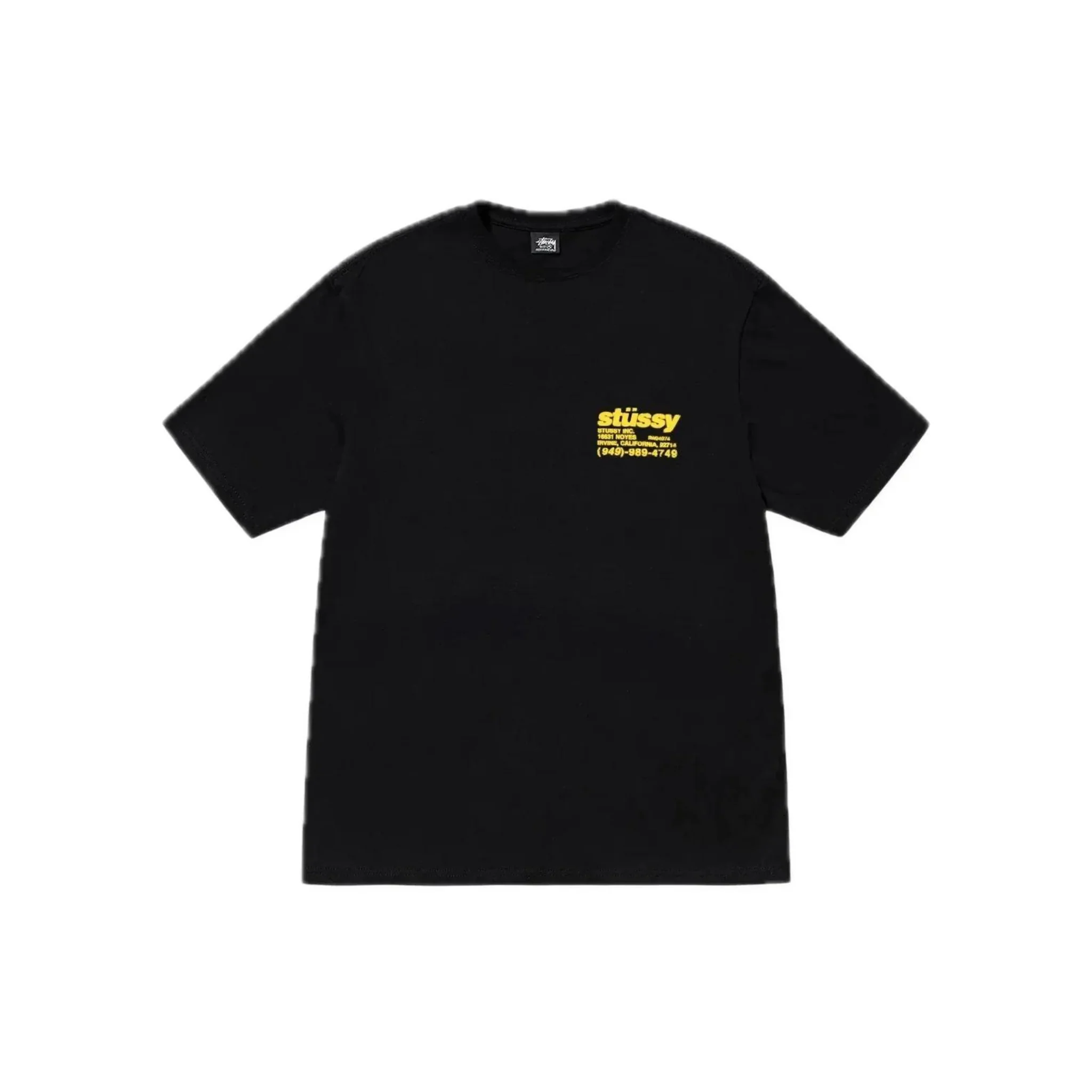 Stussy DNA Pigment Dyed Tee Black