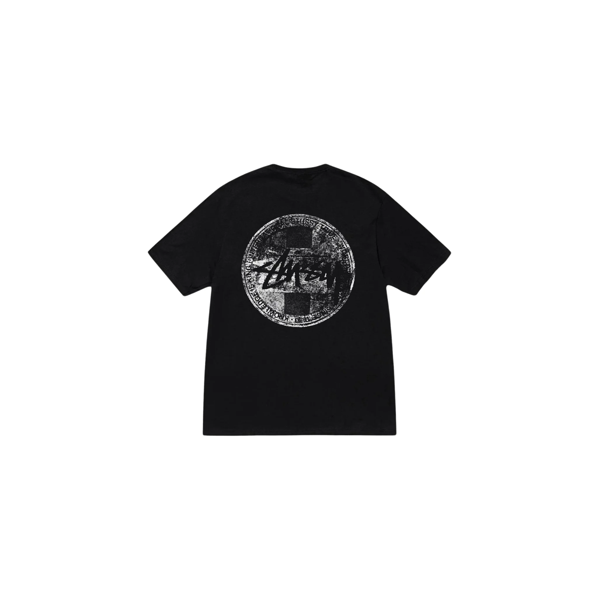 Stussy Dot Stamp Tee Black