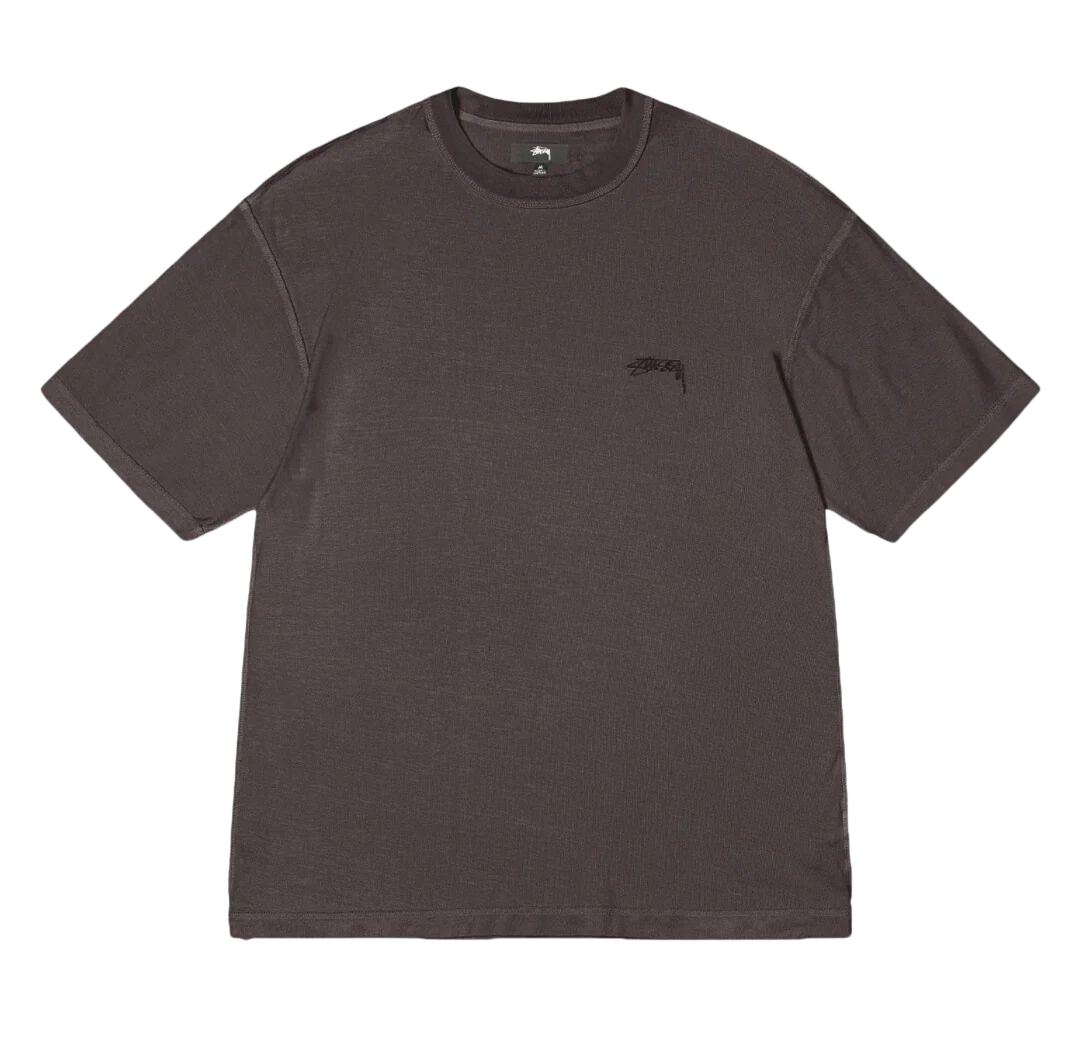 STÜSSY LAZY TEE Faded Black