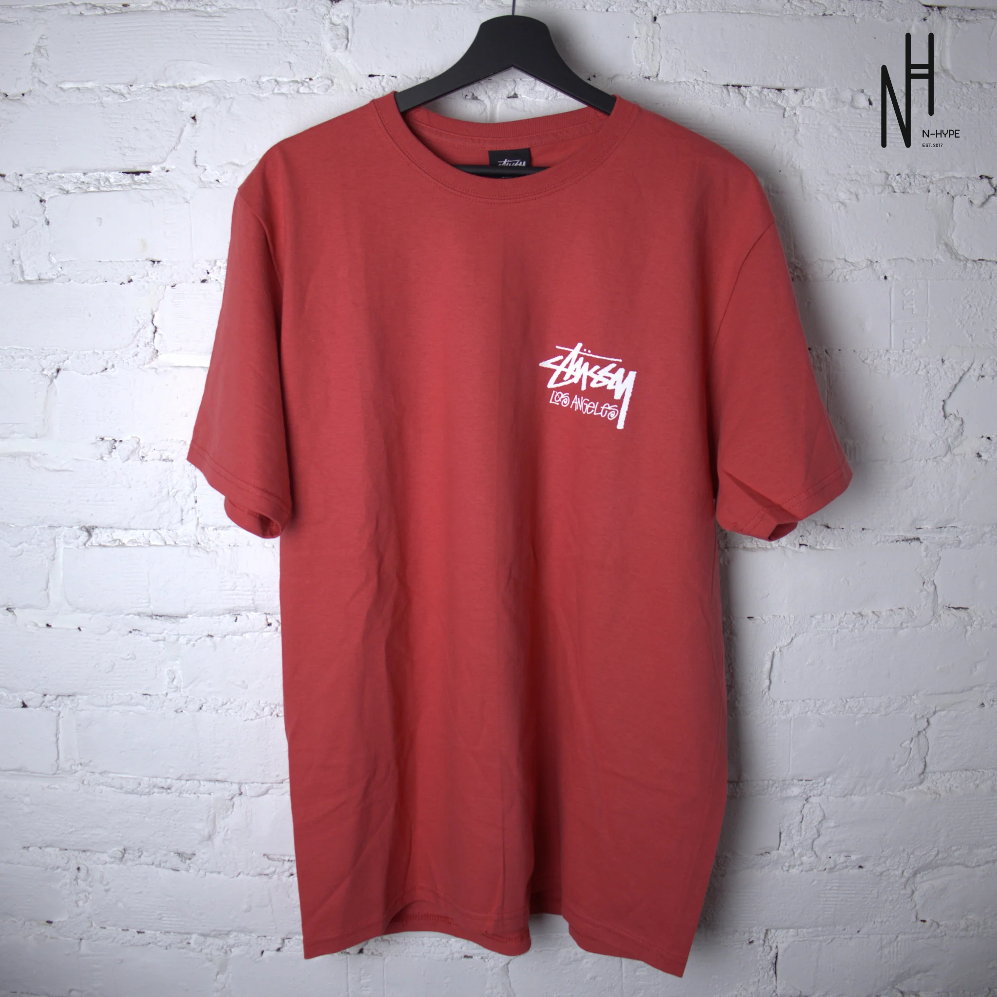 STUSSY Los Angeles Tee Red