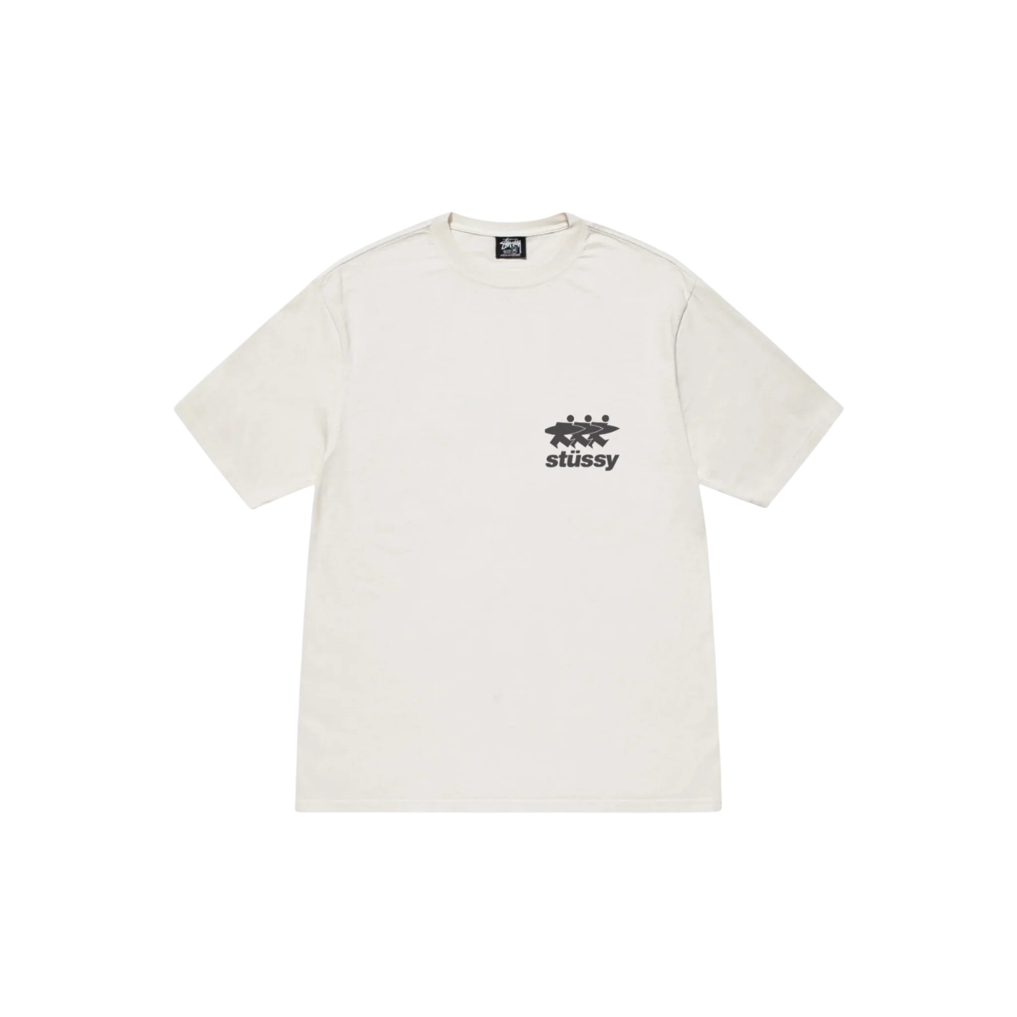 STÜSSY Surfwalk Tee Pigment Dyed Natural