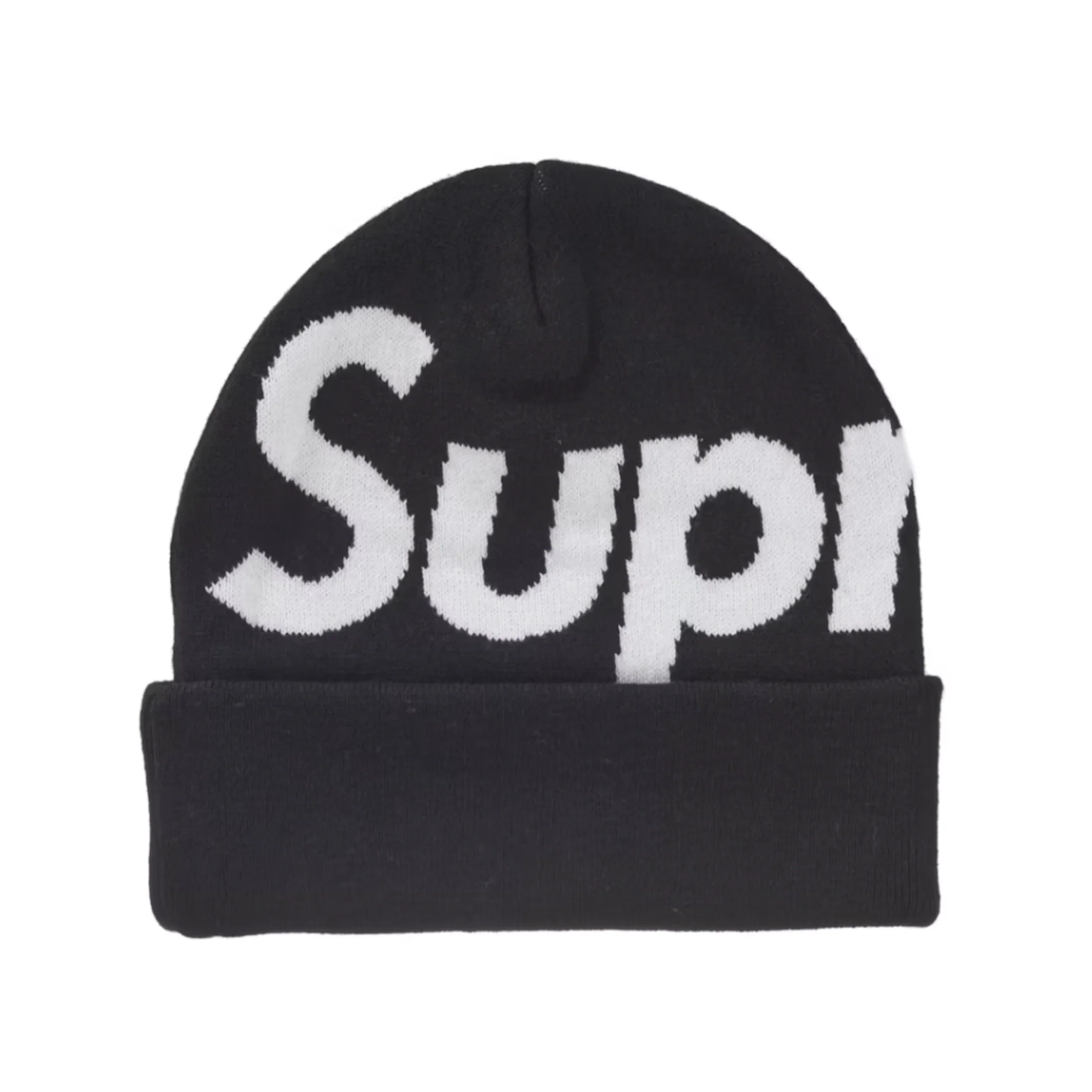 Supreme Big Logo Beanie (FW24) Black