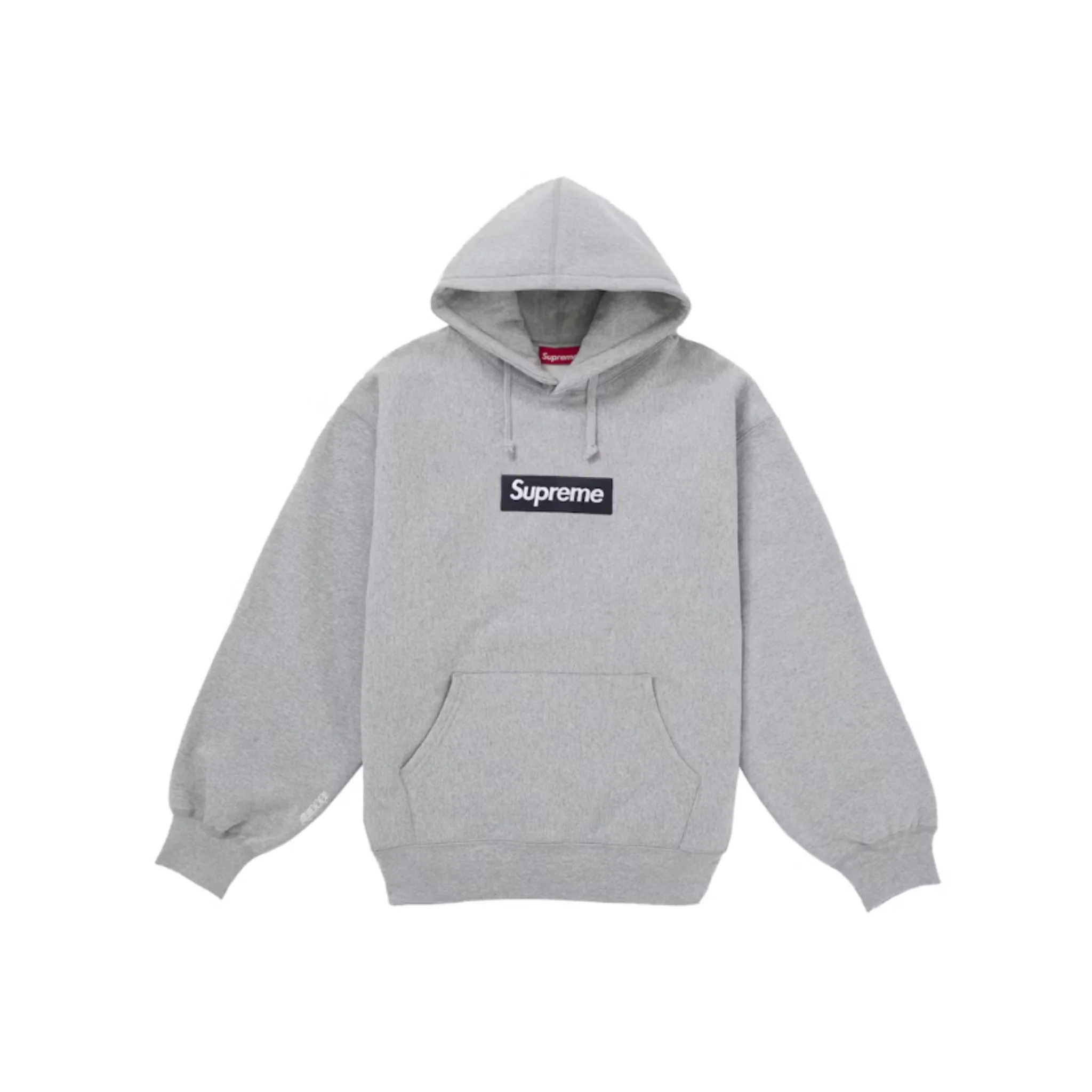 Supreme Box Logo Hooded Sweatshirt (FW25) Heather Grey