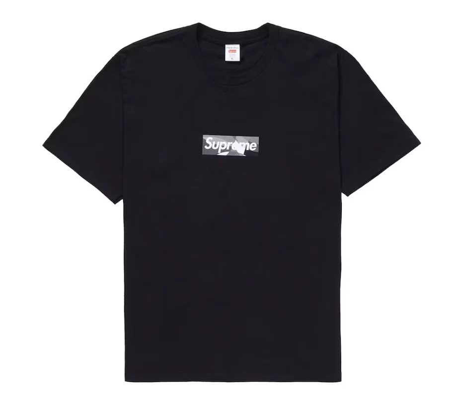 Supreme Emilio Pucci Box Logo Tee Black