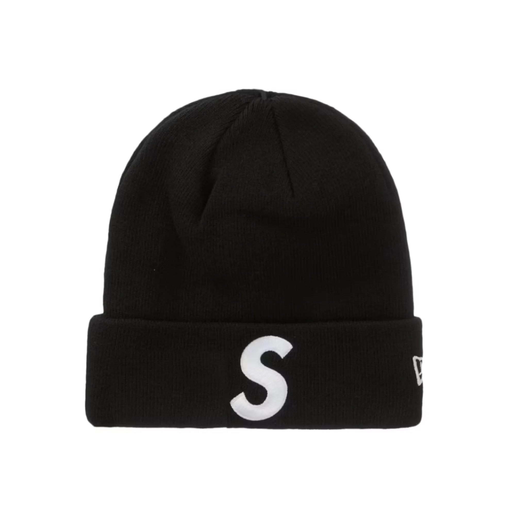 Supreme New Era S Logo Beanie Black
