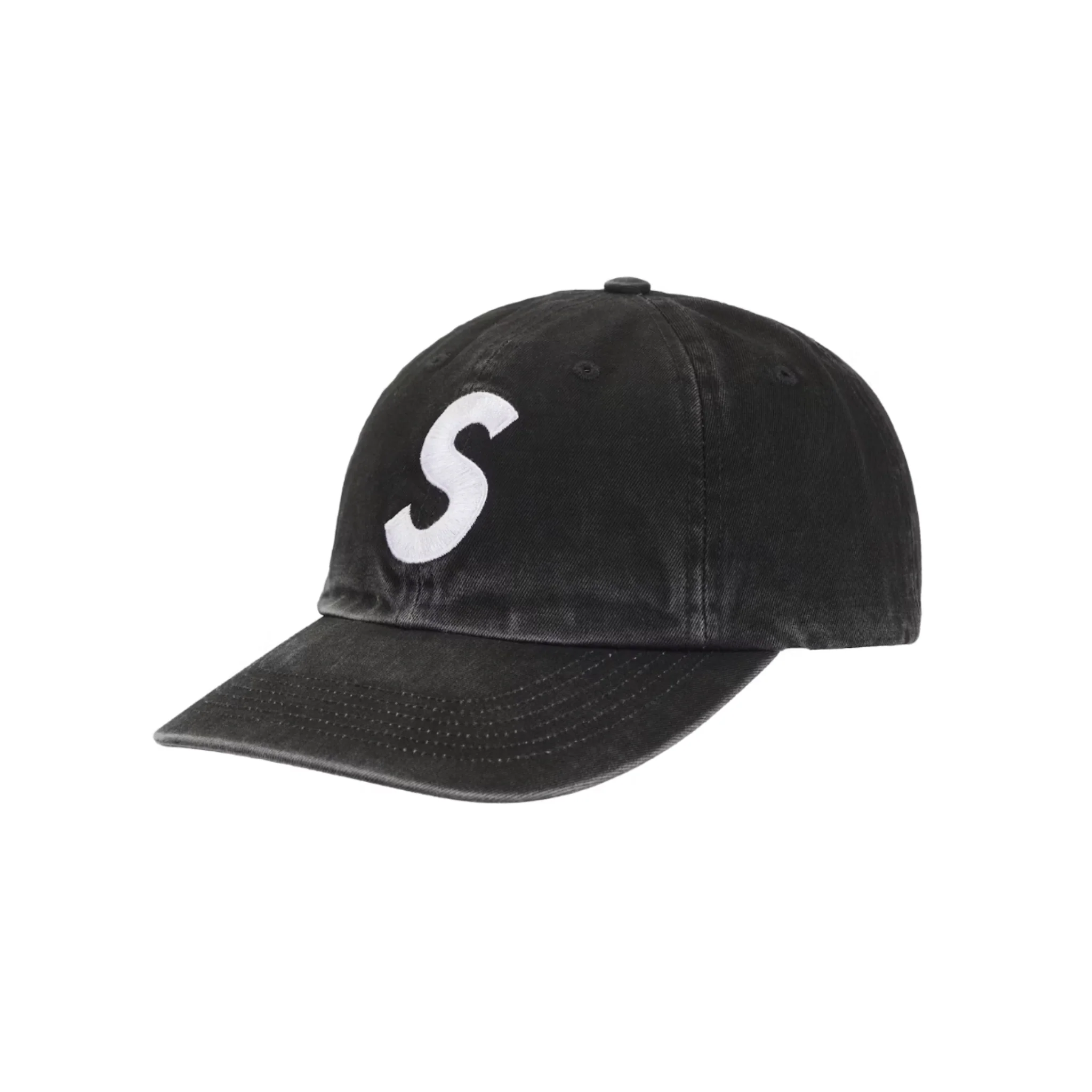 Supreme Pigment Coated 2-Tone S Logo 6-Panel
