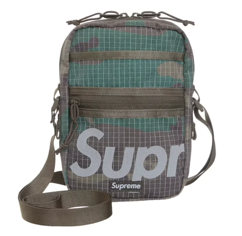 Supreme Shoulder Bag (SS24) Woodland Camo