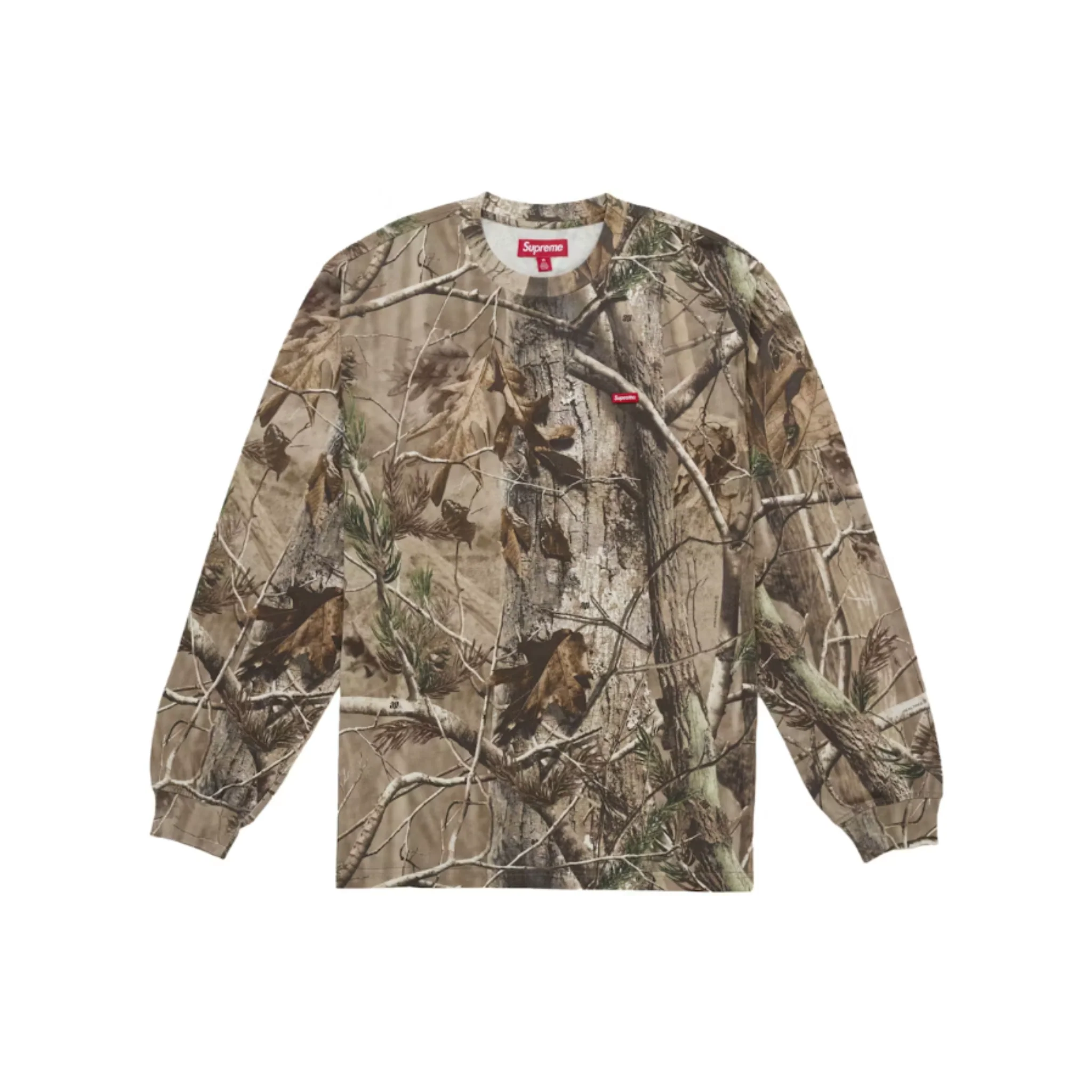 Supreme Small Box L/S Tee (FW25) Realtree AP Camo
