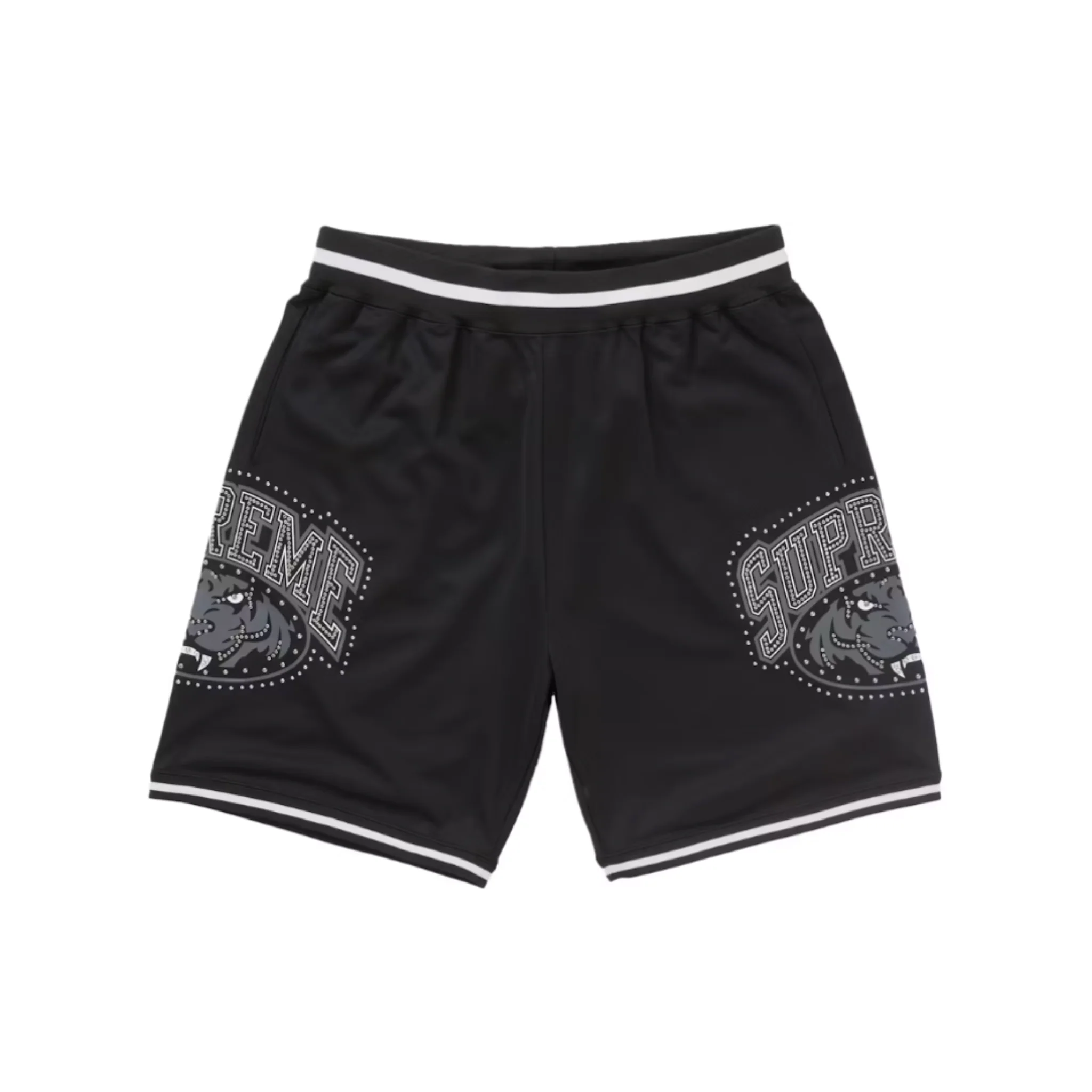 Supreme Studded Basketball Short Black