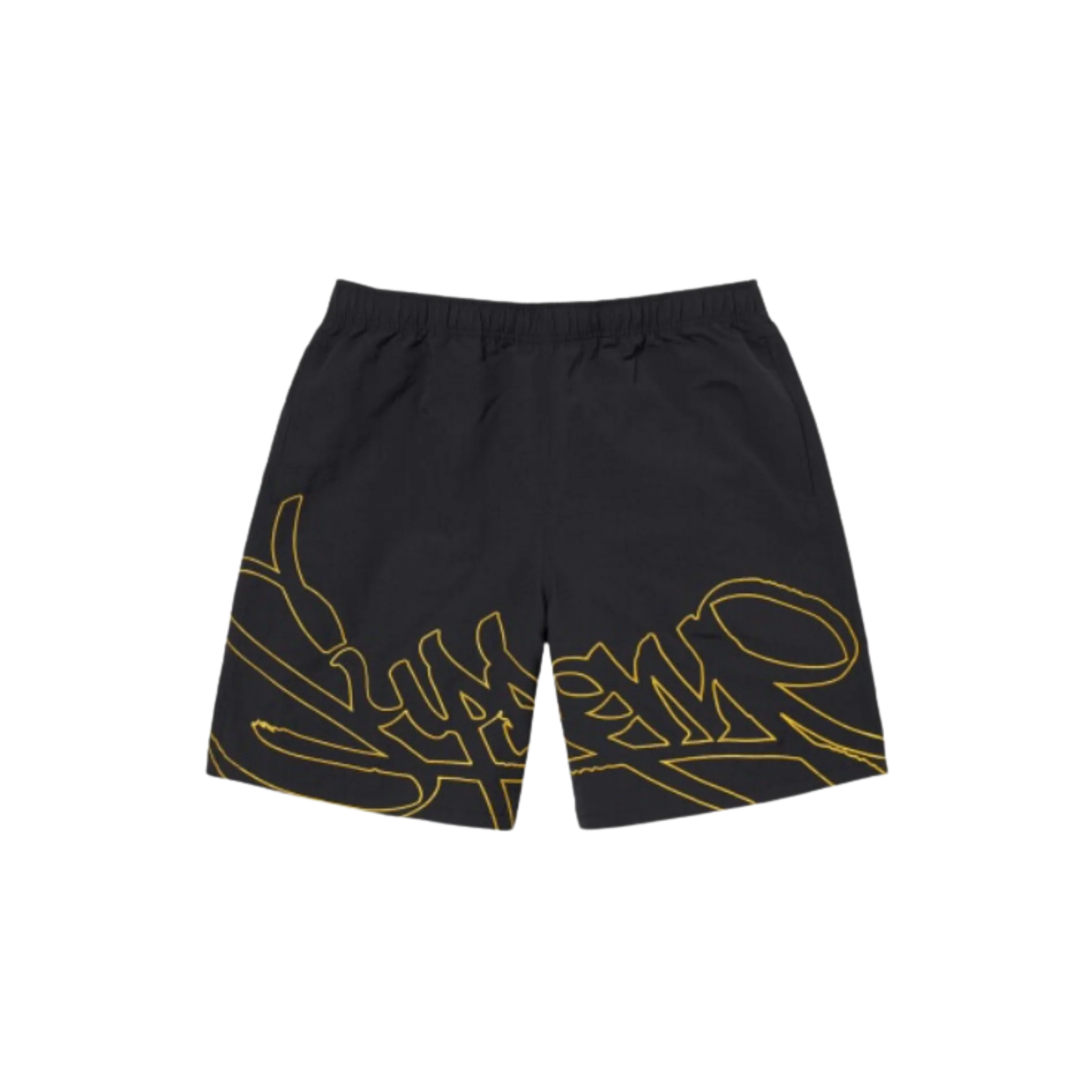 Supreme Tag Nylon Short Black