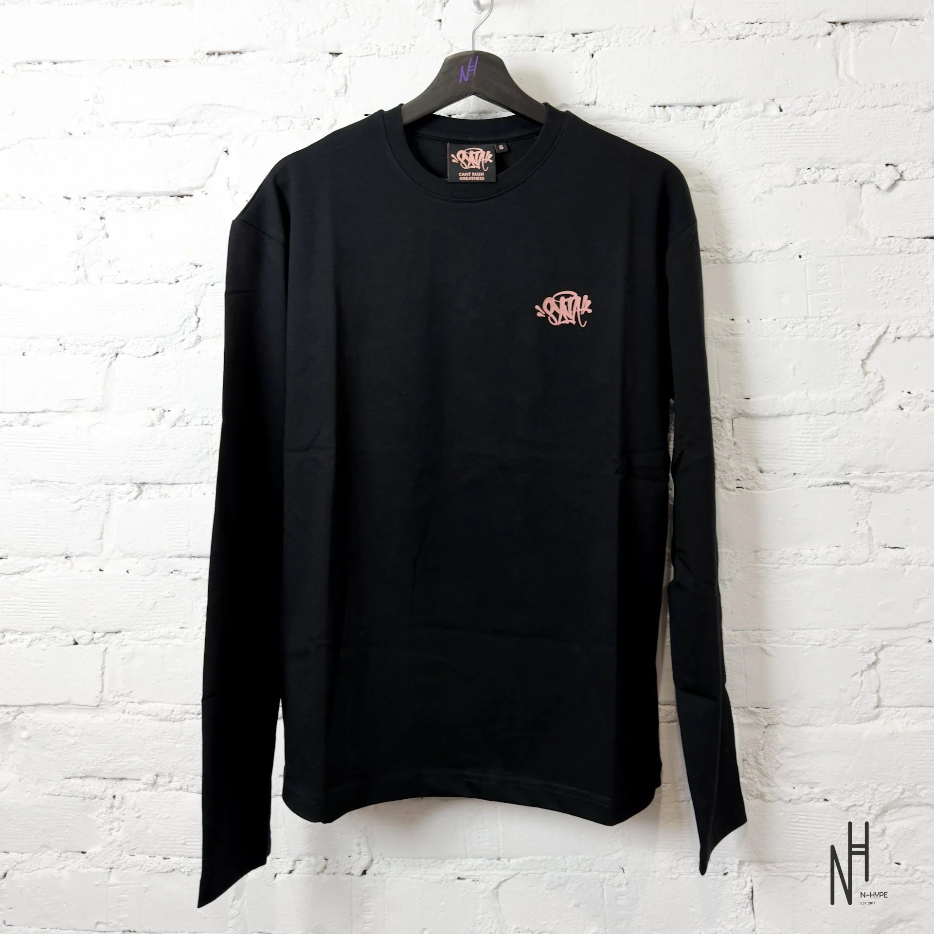 Syna World x Central Cee Synarchy Double Long Sleeve Tee Black Rose Gold