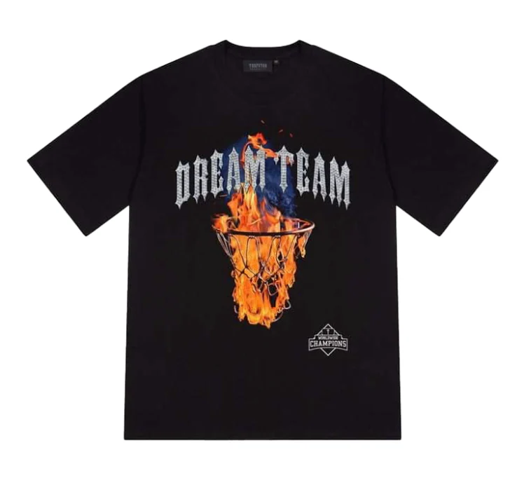 Trapstar Bust Down Dreams Tee Black