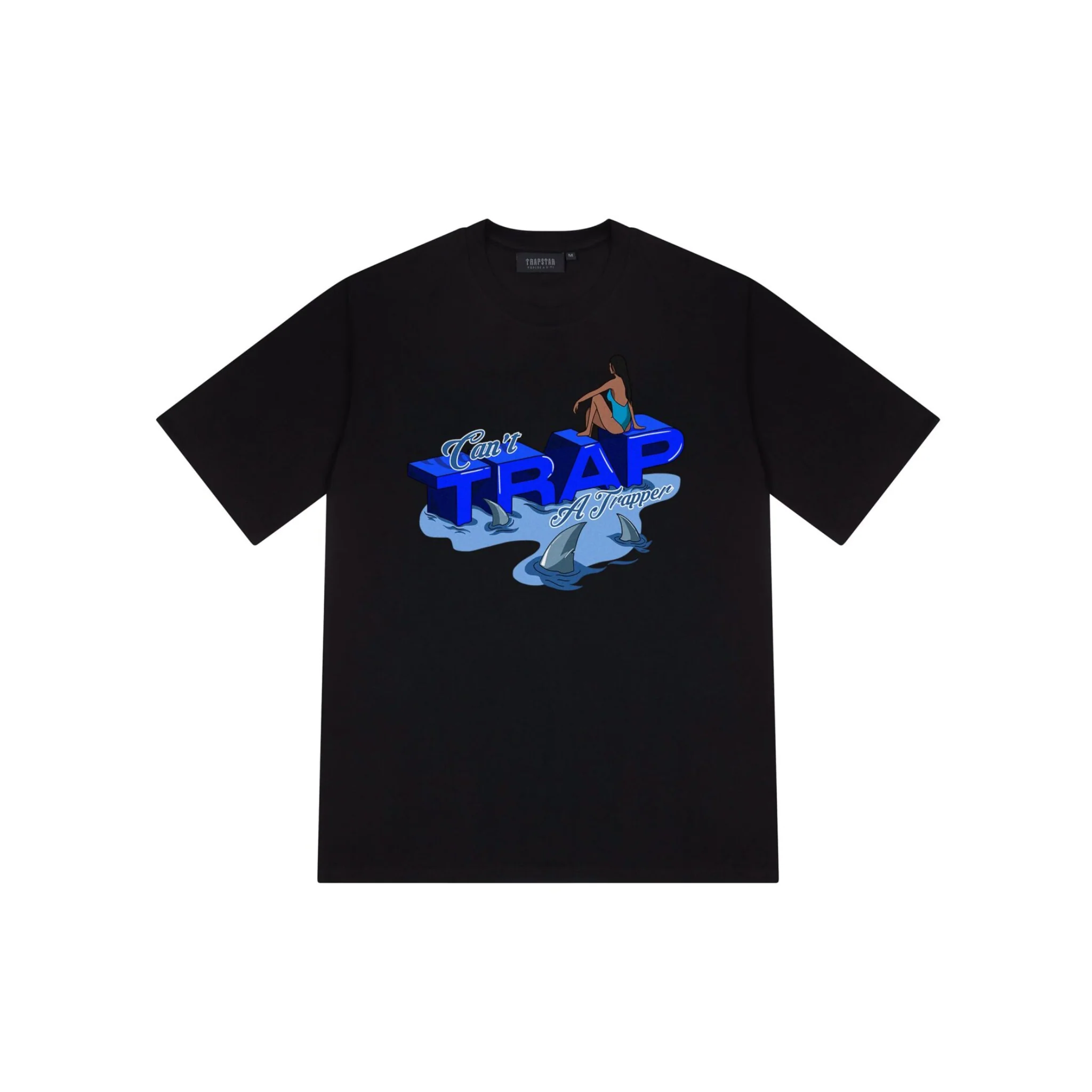 Trapstar Can't Trap a Trapper Tee 2.0 Black