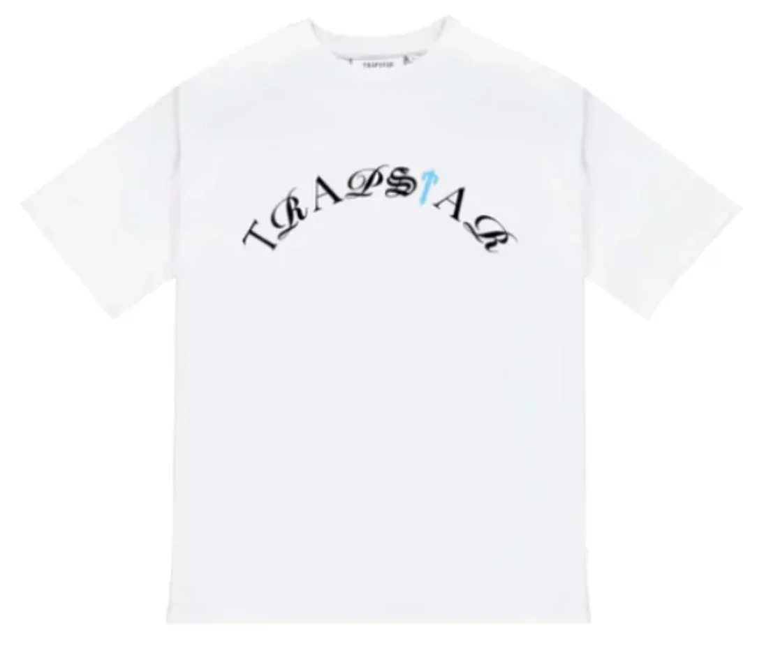 Trapstar Script 2.0 Tee White Teal