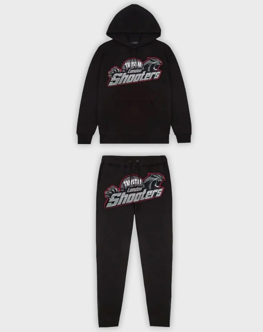 Trapstar Shooters TSL Tracksuit Black Red