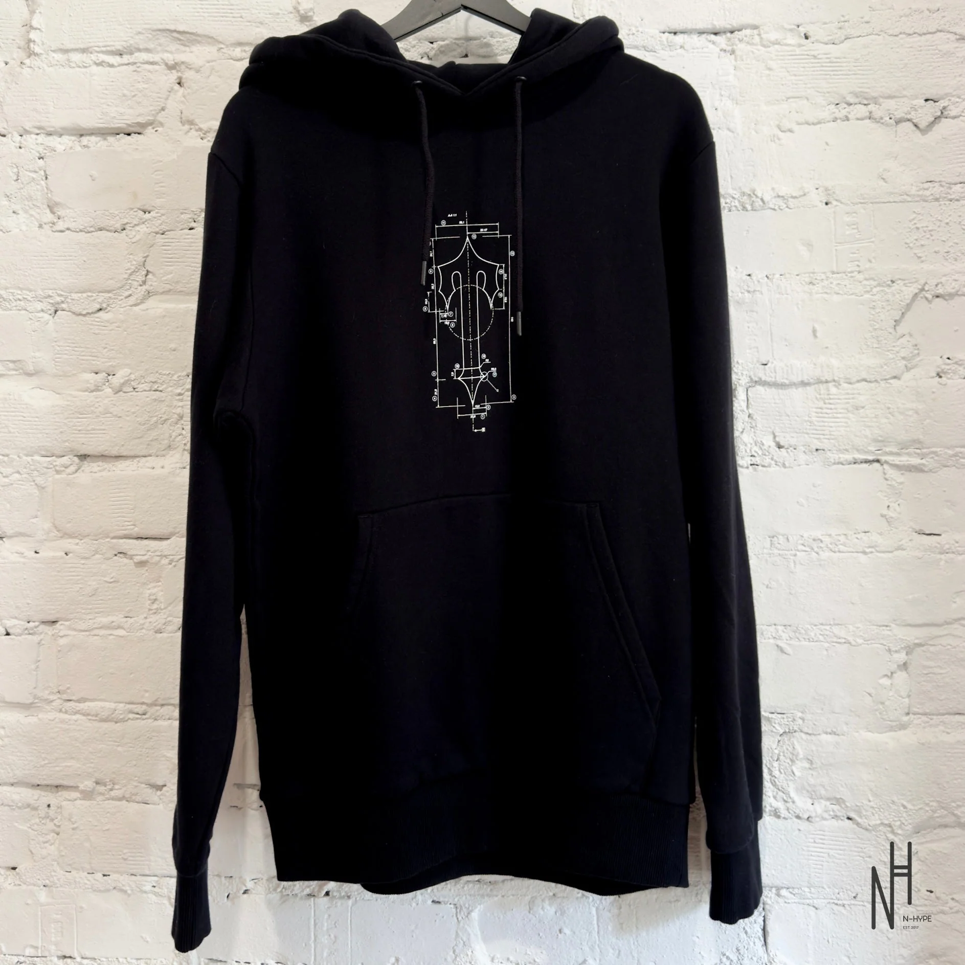 Trapstar DIY 3.0 Black Hoodie