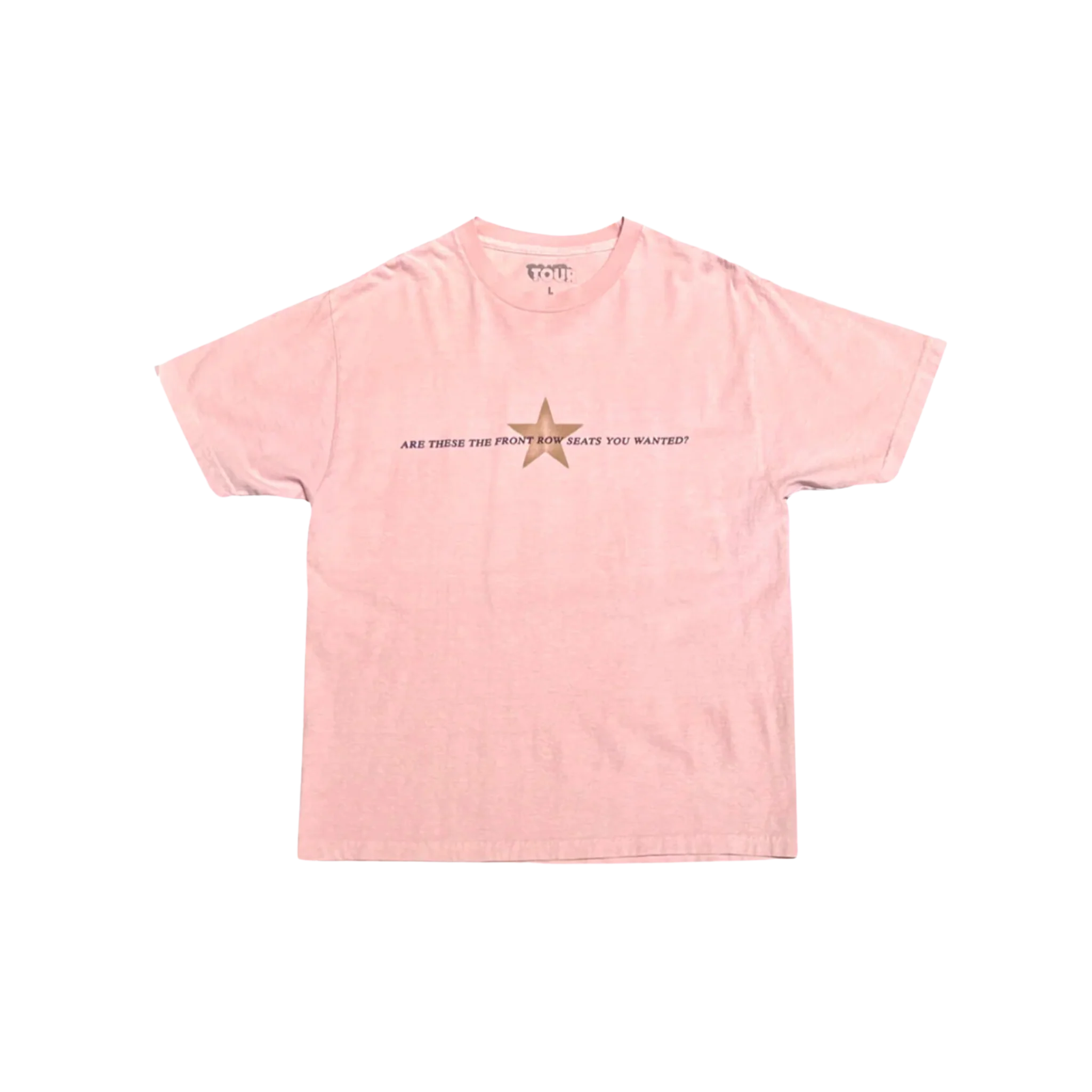 Travis Scott Utopia Circus Maximus Pink Star Tee
