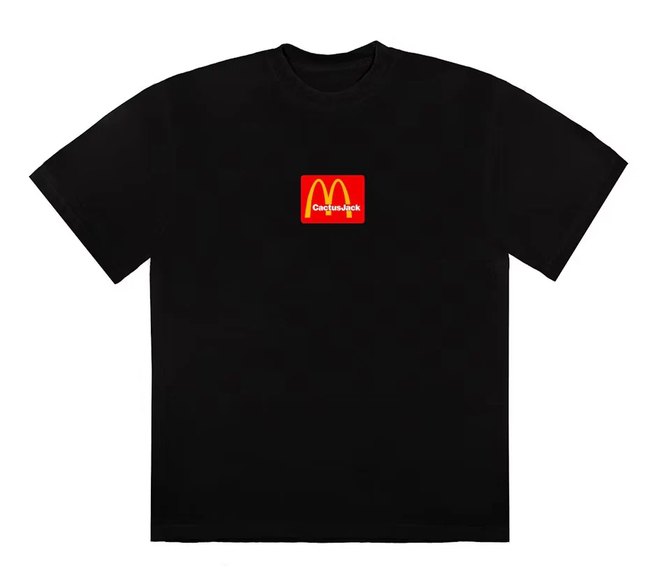 Travis Scott x McDonald's Sesame II T-shirt Black/Red