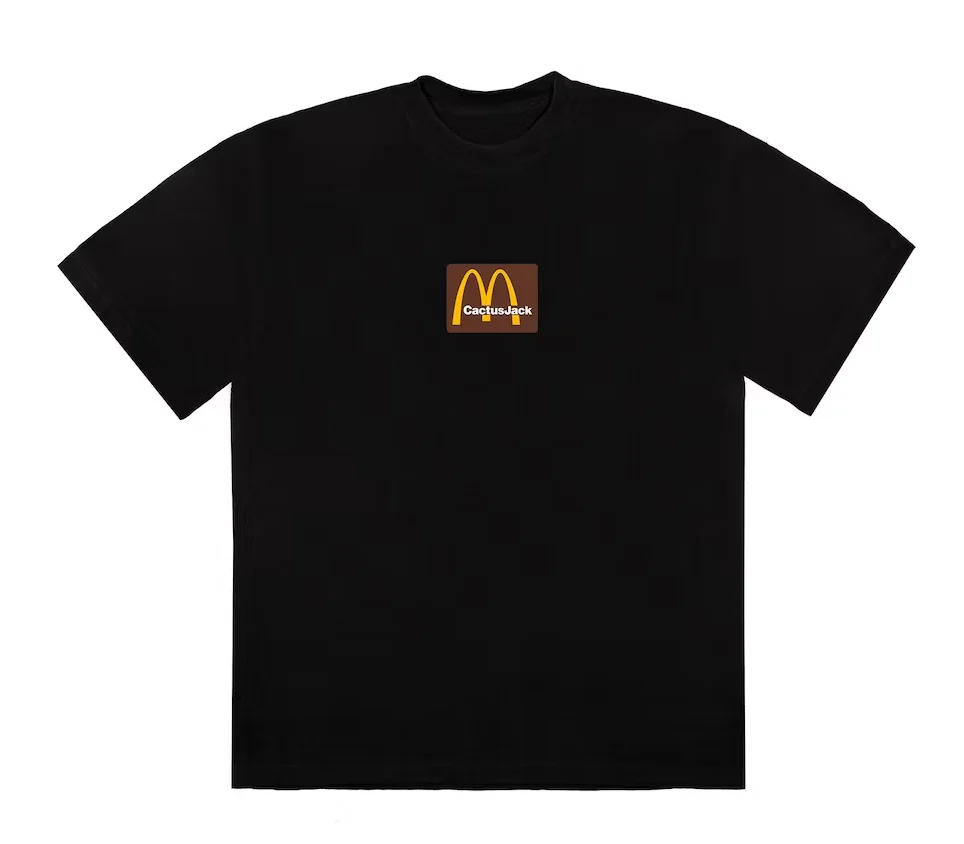 Travis Scott x McDonald's Sesame Inv T-shirt Black/Brown