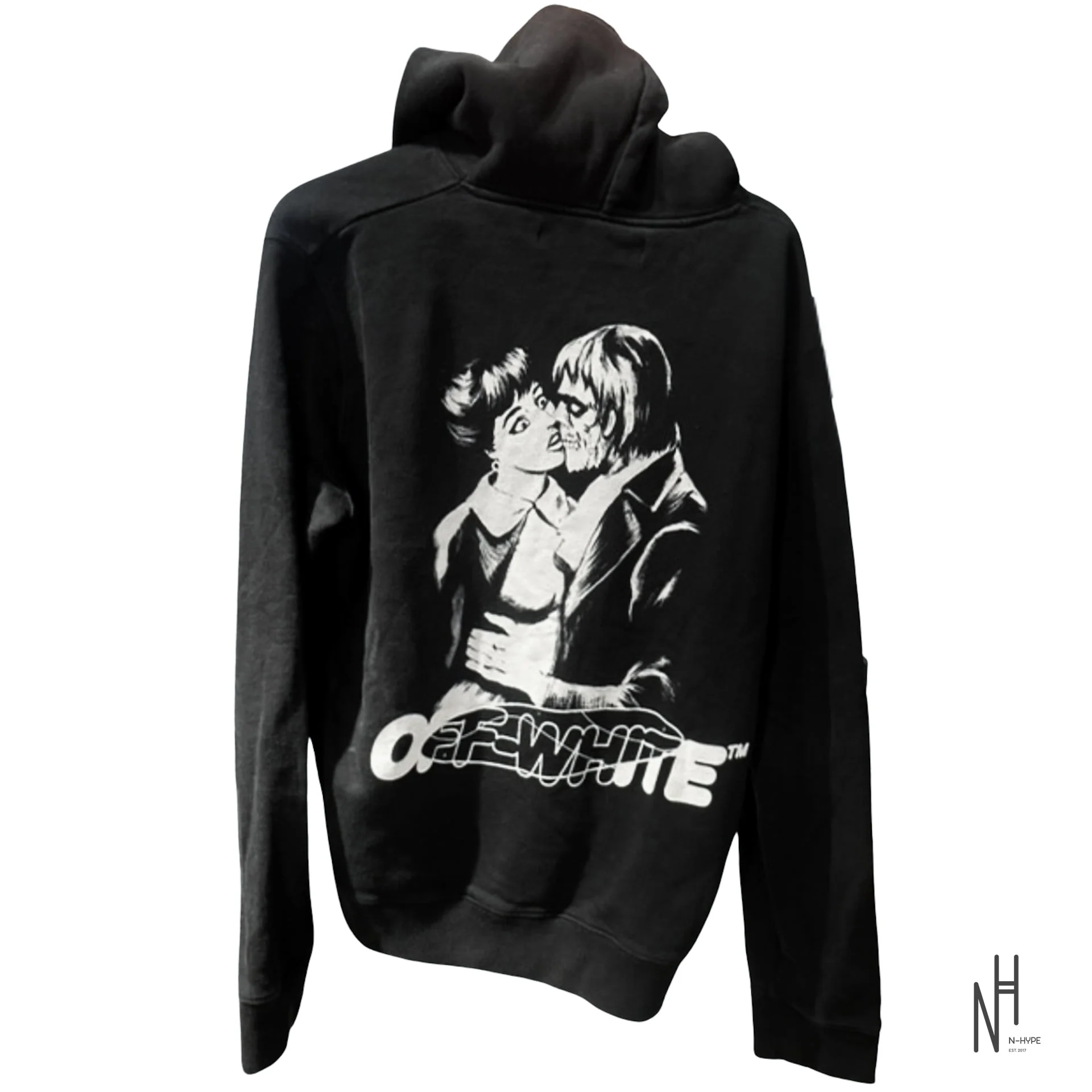Off-White PIVOT The Kiss Hoodie / Black