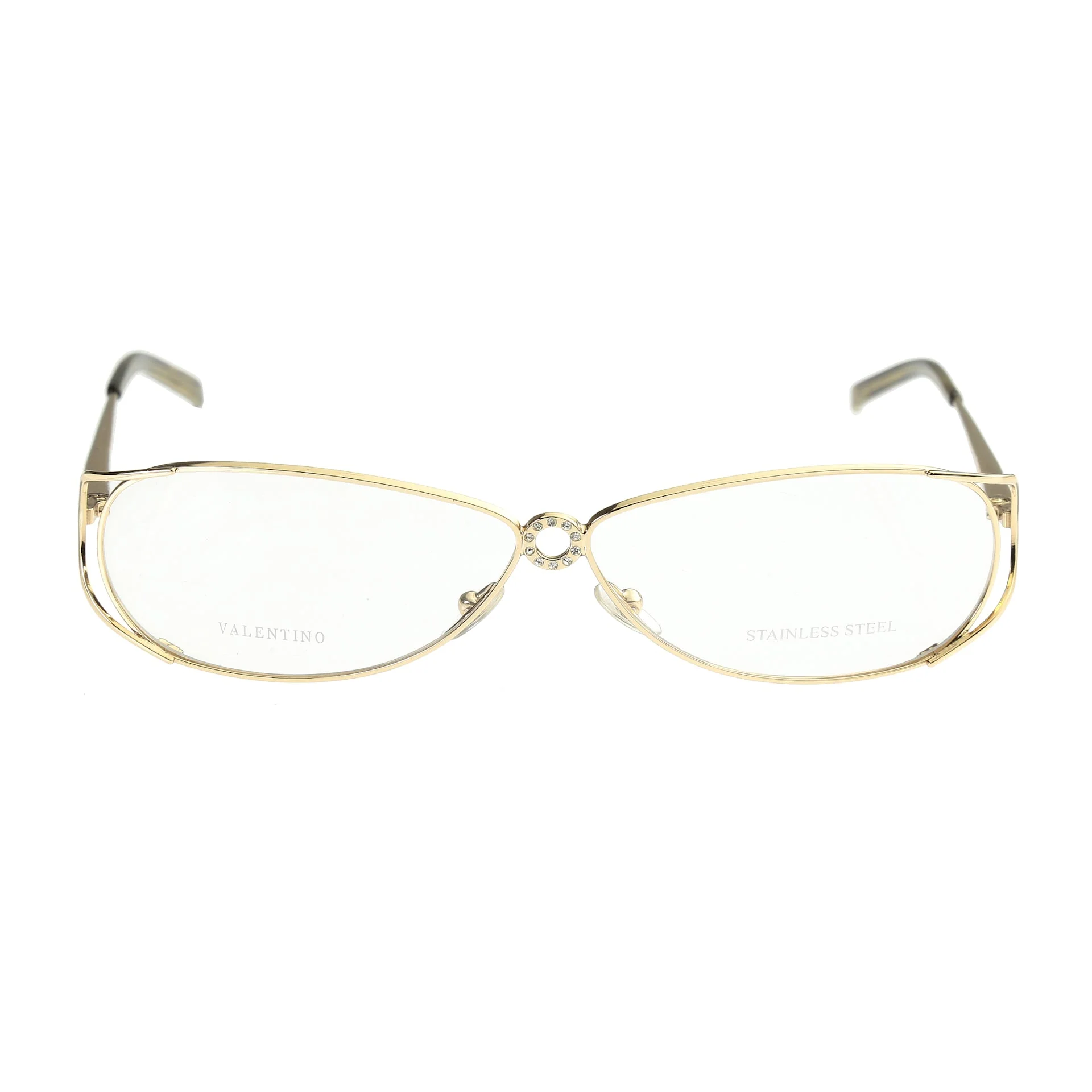 Valentino ’90s Crystals Gold Frames V 5321 Glasses