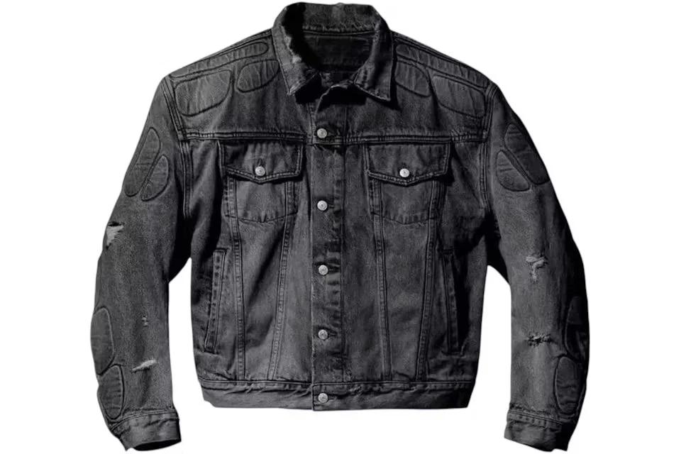 Yeezy Gap Engineered by Balenciaga Padded Denim Jacket Grey Wash