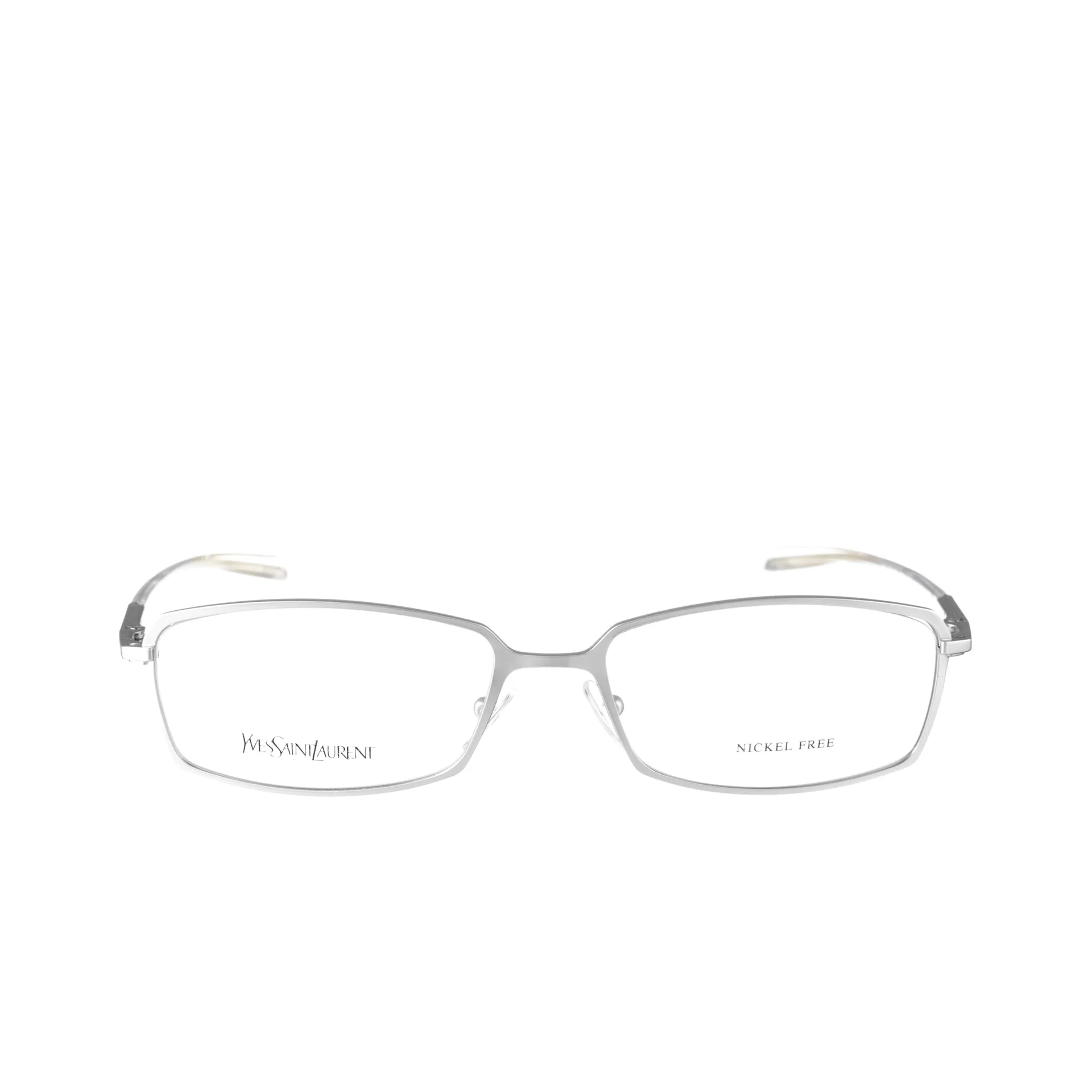 Yves Saint Laurent 00s Metallic Thin Glasses